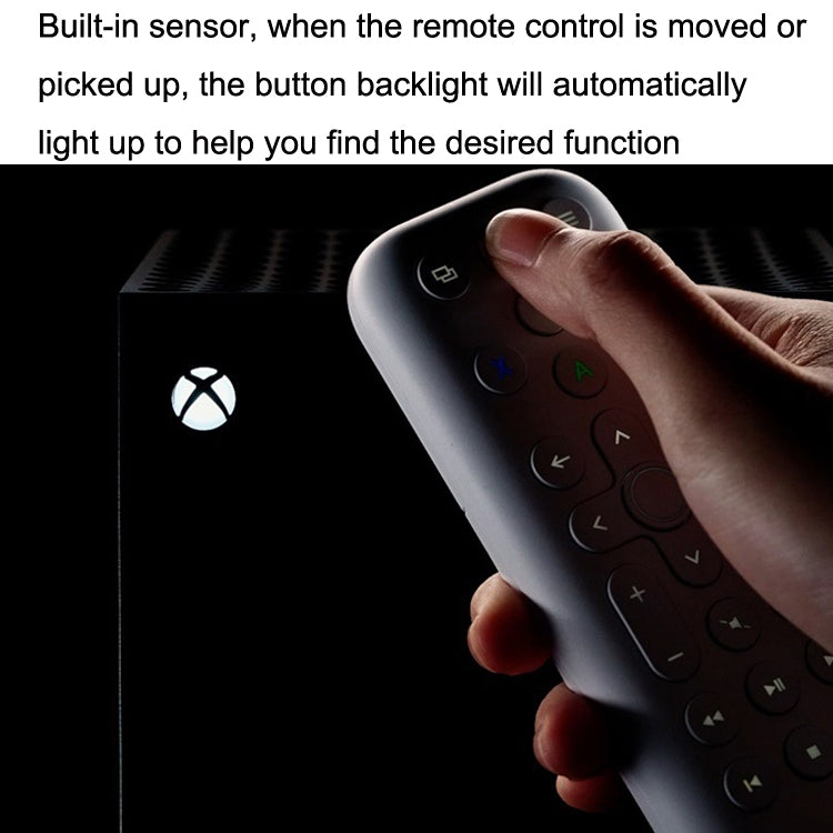 8BitDo Backlit Key Media Remote Control For Xbox, Style: Long Version (Black) - Universal by 8BitDo | Online Shopping UK | buy2fix