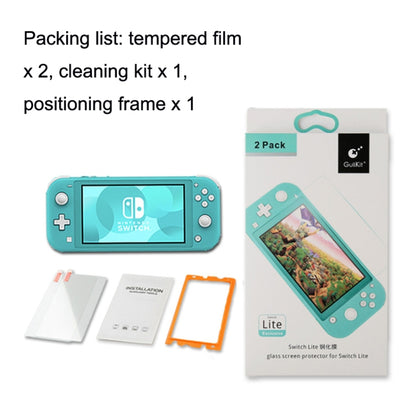 Gulikit NS12 Game Console Screen HD Anti-Fingerprint Tempered Film For Switch Lite(As Show) - Tempered Glass by buy2fix | Online Shopping UK | buy2fix