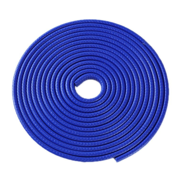 10m U-shaped Non-stick Car Rubber Seal Bumper(Blue) - In Car by buy2fix | Online Shopping UK | buy2fix