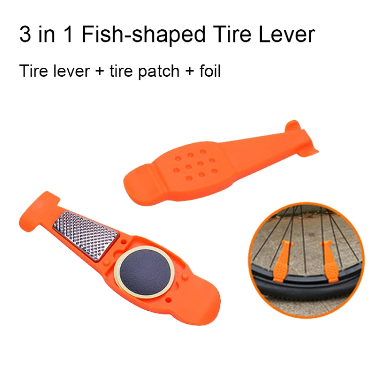 Multifunctional Bicycle Tire Changing Tool, Color: Orange - Outdoor & Sports by buy2fix | Online Shopping UK | buy2fix