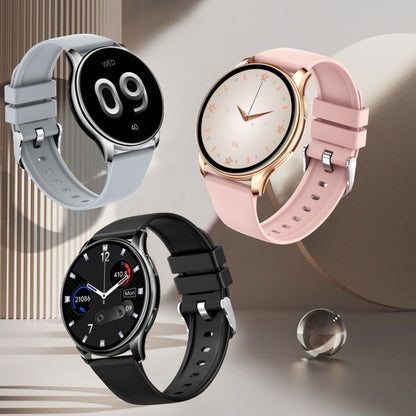 Wearkey Y23 1.32 Inch Health Monitoring Smart Watch with Password Lock(Black) - Smart Wear by Wearkey | Online Shopping UK | buy2fix