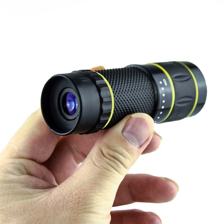 OC-1022 10X HD Non-Slip Monocular(Yellow Circle) - Monocular Binoculars by buy2fix | Online Shopping UK | buy2fix