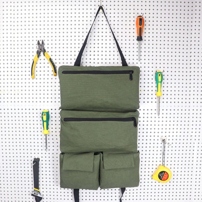 CL189 Car Canvas Tools Bag Portable Electric Worker Hardware Tool Kit(Green) - Storage Bags & Boxes by buy2fix | Online Shopping UK | buy2fix