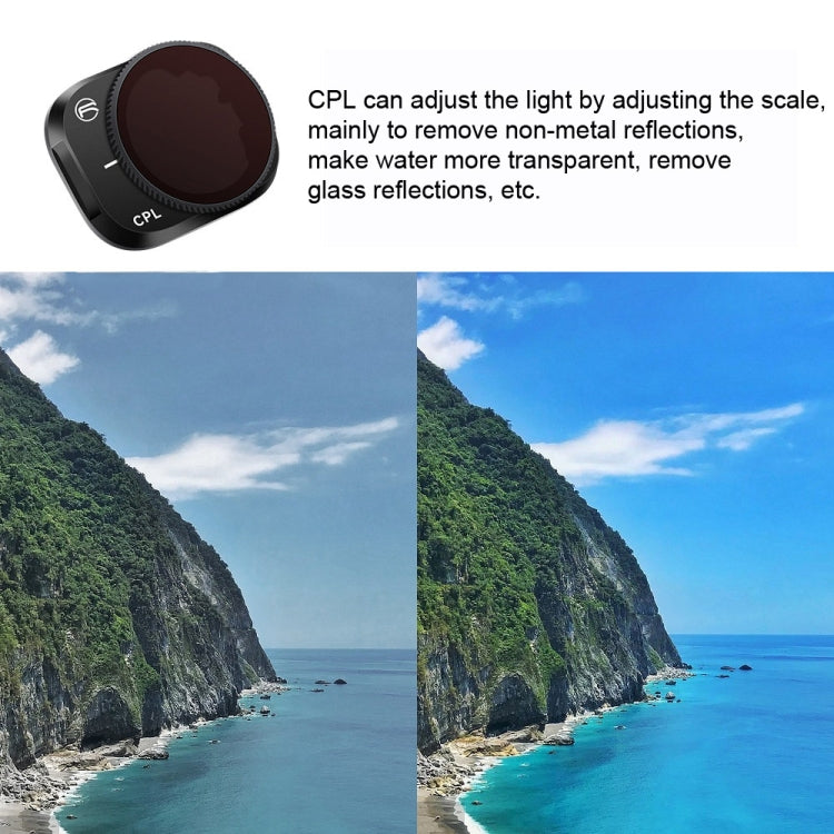 RCSTQ Aluminum Alloy Adjustable Filter Accessories for DJI Mini 3 Pro,Style: UV+CPL+ND8+ND16+ND32+ND64 6 In 1 - Mavic Lens Filter by RCSTQ | Online Shopping UK | buy2fix