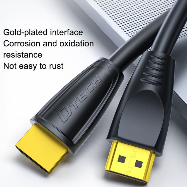 DTECH HDMI 2.0 HD Connection Cable 4K 60Hz Computer TV Connection Cable, Length: 1m - Cable by DTECH | Online Shopping UK | buy2fix