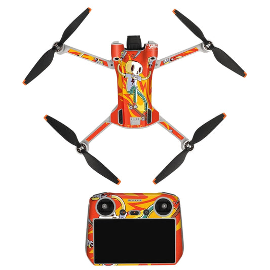 Sunnylife Drone+Remote Control Protective Sticker For DJI Mini 3 Pro RC Version( Skateboard) - Stickers by Sunnylife | Online Shopping UK | buy2fix