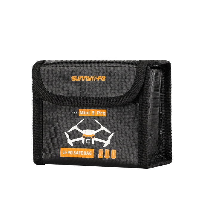 Sunnylife  Battery Explosion-proof Bag Storage Bag for DJI Mini 3 Pro,Size: Can Hold 3 Batteries - DJI & GoPro Accessories by Sunnylife | Online Shopping UK | buy2fix
