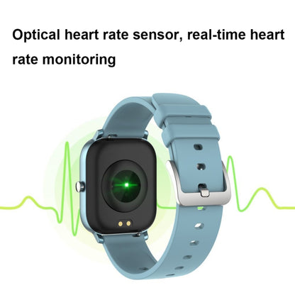P8 1.4 Inch Heart Rate Blood Pressure Monitoring Smart Watch, Color: Black Steel - Smart Wear by buy2fix | Online Shopping UK | buy2fix