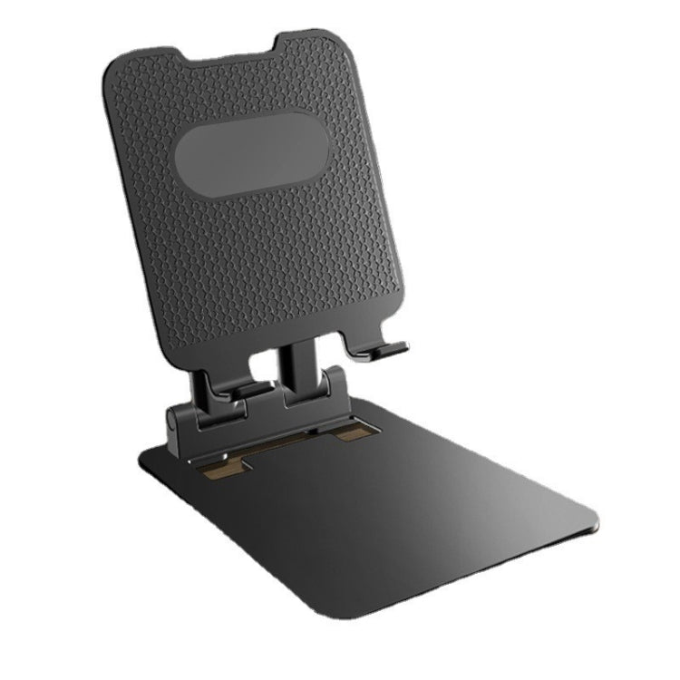 Tablet Mobile Phone Desktop Double Pole Lifting Folding Bracket, Color: Black (Large) - Desktop Holder by buy2fix | Online Shopping UK | buy2fix