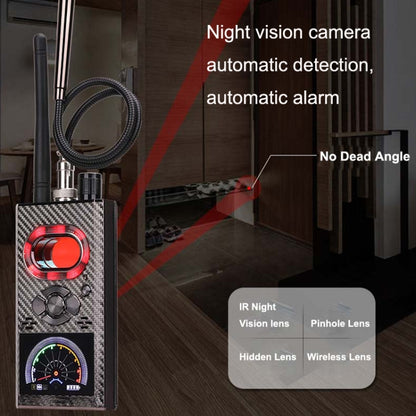 K99 Anti-eavesdropping Anti-candid Camera Detector Signal Camera Car Scanning Detector - Security by buy2fix | Online Shopping UK | buy2fix