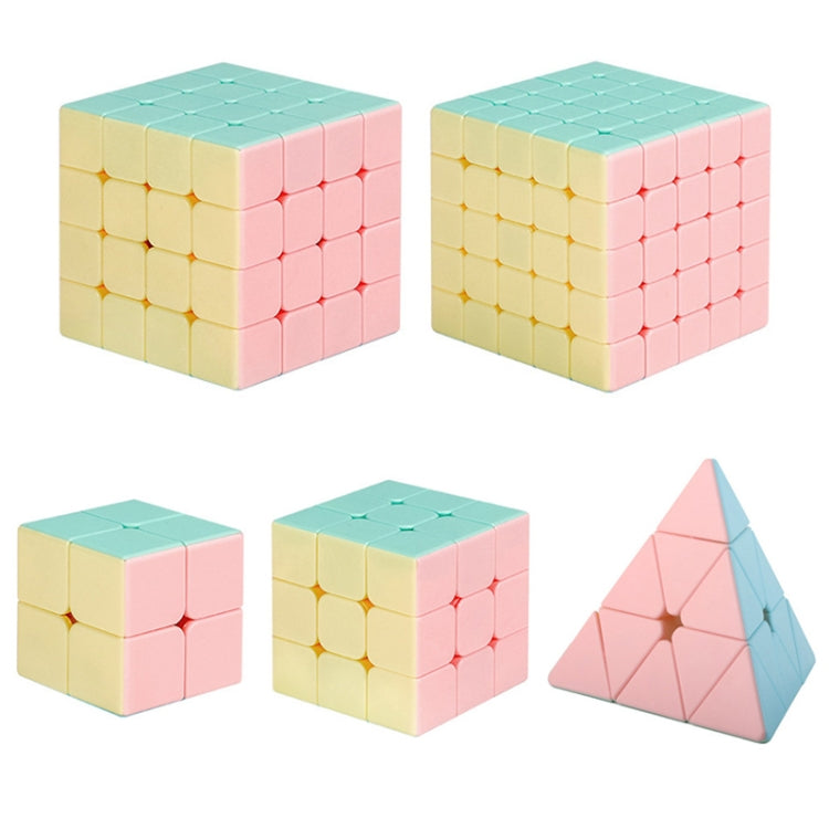 Pyramid Macaron Fun Beginner Decompression Magic Cube Educational Toys - Magic Cubes by buy2fix | Online Shopping UK | buy2fix