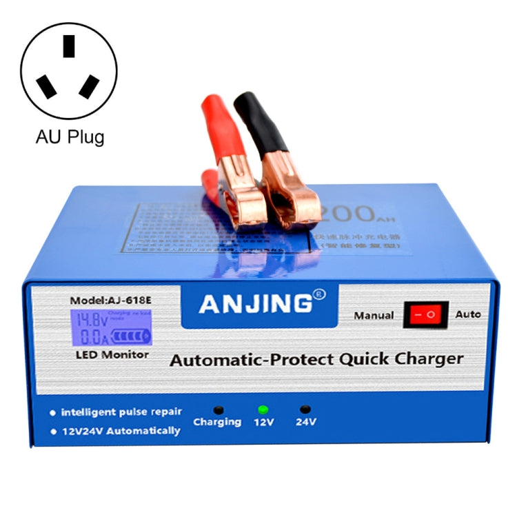 ANJING AJ-618E Battery Charger Car Battery Repairer, Model: AU Plug - In Car by buy2fix | Online Shopping UK | buy2fix
