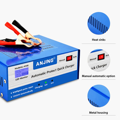 ANJING AJ-618E Battery Charger Car Battery Repairer, Model: AU Plug - In Car by buy2fix | Online Shopping UK | buy2fix