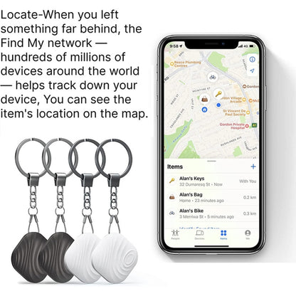 Nutale F11X Bluetooth Phone Key Anti-Lost Tracker Alarm(Gray) - Security by buy2fix | Online Shopping UK | buy2fix