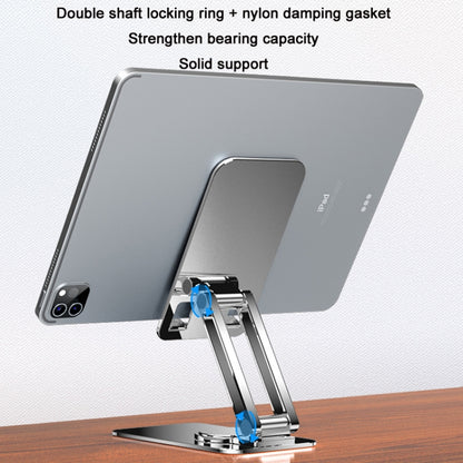 Portable Mobile Phone Tablet Desktop Stand, Color: K5 Not Expansion Gray - Desktop Holder by buy2fix | Online Shopping UK | buy2fix