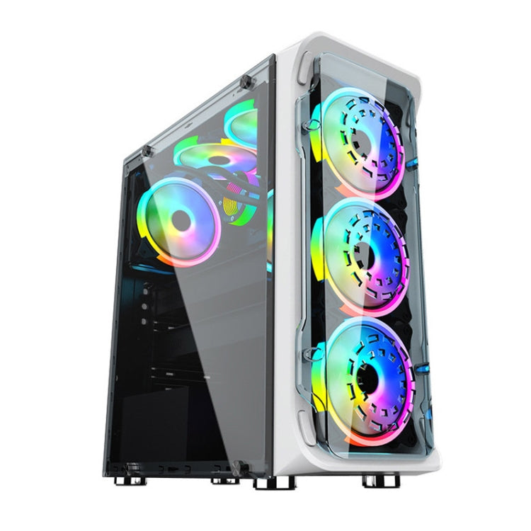 Computer CPU RGB luminous Radiator 5 Fans+Remote Control - Computer & Networking by buy2fix | Online Shopping UK | buy2fix