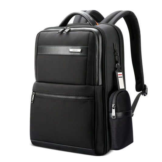 Bopai 61-86611 Multifunctional Wear-resistant Anti-theft Laptop Backpack with USB Charging Hole(Black) - Backpack by Bopai | Online Shopping UK | buy2fix