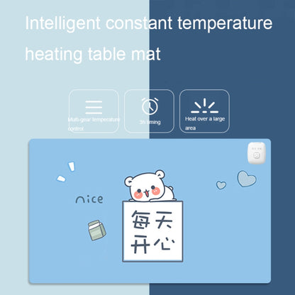 Intelligent Timing Heating Waterproof Warm Mouse Pad CN Plug, Size: 60x36cm(Starry Sky) - Mouse Pads by buy2fix | Online Shopping UK | buy2fix