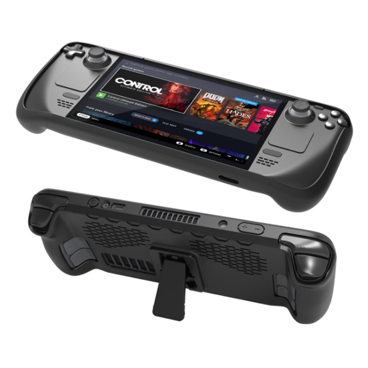 JYS For Steam Deck Handheld TPU Case + Touchpad Button Sticker - Accessories by buy2fix | Online Shopping UK | buy2fix