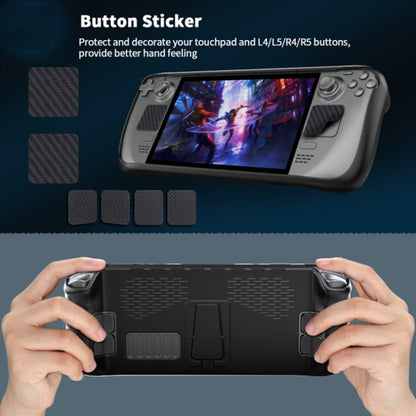JYS For Steam Deck Handheld TPU Case + Touchpad Button Sticker - Accessories by buy2fix | Online Shopping UK | buy2fix