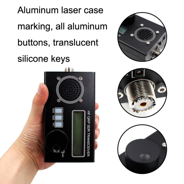 Mini 8 Band SSB/CW QRP Transceiver For Ham Radio, Style: Host + Hand Mi  + US - Consumer Electronics by buy2fix | Online Shopping UK | buy2fix