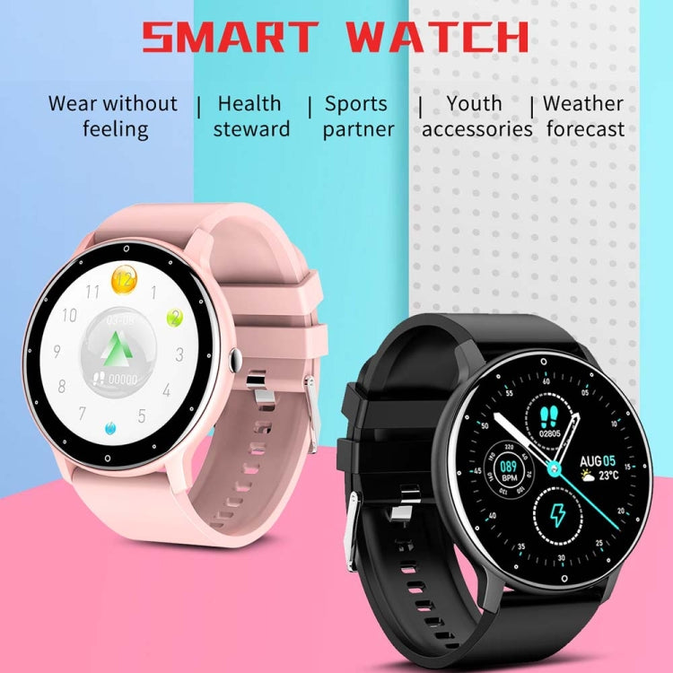 BW0223 Heart Rate/Blood Oxygen/Blood Pressure Monitoring Bluetooth Smart Calling Watch, Color: Silicone Beige - Smart Wear by buy2fix | Online Shopping UK | buy2fix