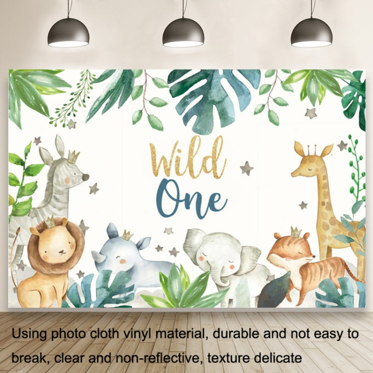 MDM07437 1.5m x 1m Animal Forest Cartoon Birthday Party Banquet Decoration Photo Background Cloth - Camera Accessories by buy2fix | Online Shopping UK | buy2fix