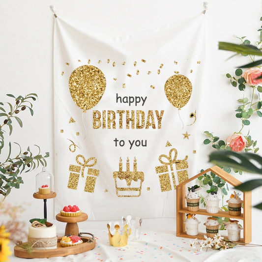 GT282 Birthday Background Cloth Party Scene Arranges Children Photos, Size: 150x200cm Velvet Cloth(5) - Camera Accessories by buy2fix | Online Shopping UK | buy2fix