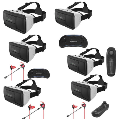 VRSHINECON G06B+B01 Handle VR Glasses Phone 3D Virtual Reality Game Helmet Head Wearing Digital Glasses - Consumer Electronics by VRSHINECON | Online Shopping UK | buy2fix