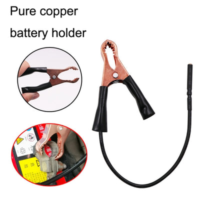 Pure Copper Battery Holder Car Leakage Detection Tool Measuring Leakage(Black) - In Car by buy2fix | Online Shopping UK | buy2fix