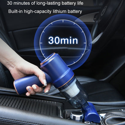 Wireless Car High Power Charging Mini Car Vacuum Cleaner, Specification: Type-C+Charging Base - In Car by buy2fix | Online Shopping UK | buy2fix