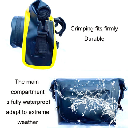 Bicycle Front Beam Waterproof Storage Hanging Bag(Yellow) - Bicycle Bags by buy2fix | Online Shopping UK | buy2fix