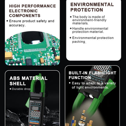 BAKU BA-8330 Pro Digital Mulitmeter Electric Maintenance Resistor Current Pliers Shaped Instrument(Green) - Consumer Electronics by BAKU | Online Shopping UK | buy2fix