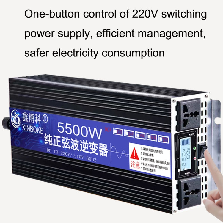 XINBOKE High Power Household Car Sine Wave Inverter 24V 1600W To 220V 800W(Single Display) - In Car by XINBOKE | Online Shopping UK | buy2fix