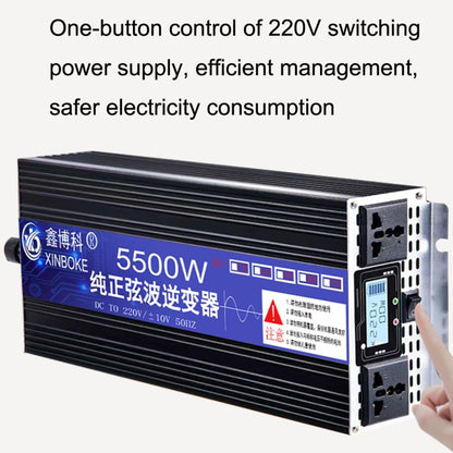 XINBOKE High Power Household Car Sine Wave Inverter 60V 2000W To 220V 1000W(Single Display) - In Car by XINBOKE | Online Shopping UK | buy2fix