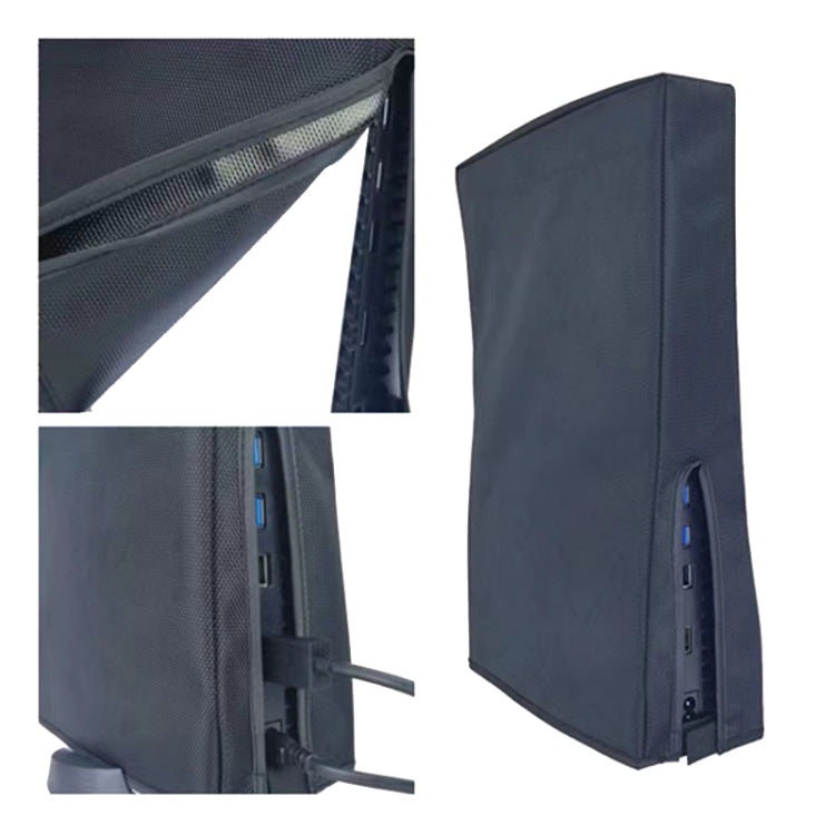PS5-1 for Snoy PS5 Game Console Waterproof and Dustproof Protective Cover(Vertical Gray) - Bags by buy2fix | Online Shopping UK | buy2fix