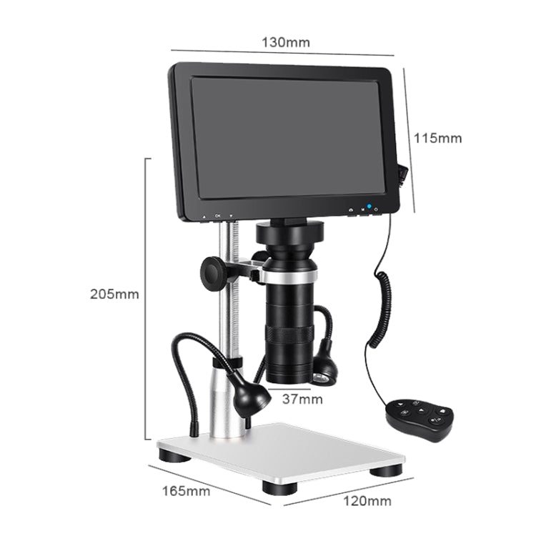 1200X 7-Inch HD Display Multifunctional Maintenance Inspection Digital Microscope(DM9-S) - Digital Microscope by buy2fix | Online Shopping UK | buy2fix