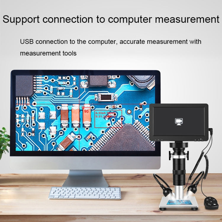 1200X 7-Inch HD Display Multifunctional Maintenance Inspection Digital Microscope(DM9-S) - Digital Microscope by buy2fix | Online Shopping UK | buy2fix