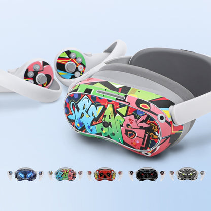 For PICO 4 Hifylux PC-SF19 VR Glasses Handle Head Wearing 3D Body Sensing Game Protection Film Stickers(Sunglasses Cat) - Consumer Electronics by Hifylux | Online Shopping UK | buy2fix