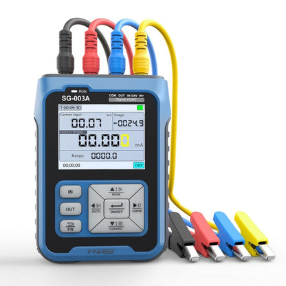 FNIRSI SG-003A Multifunctional PWM Signal Generator 4-20ma Voltage Current Calibrator, EU Plug(Blue) -  by FNIRSI | Online Shopping UK | buy2fix