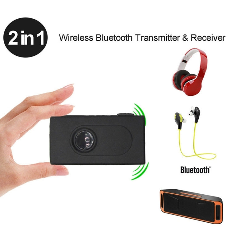 A117 Bluetooth Transmitter Receiver 2 In 1 Wireless Audio Converter - Audio Receiver Transmitter by buy2fix | Online Shopping UK | buy2fix