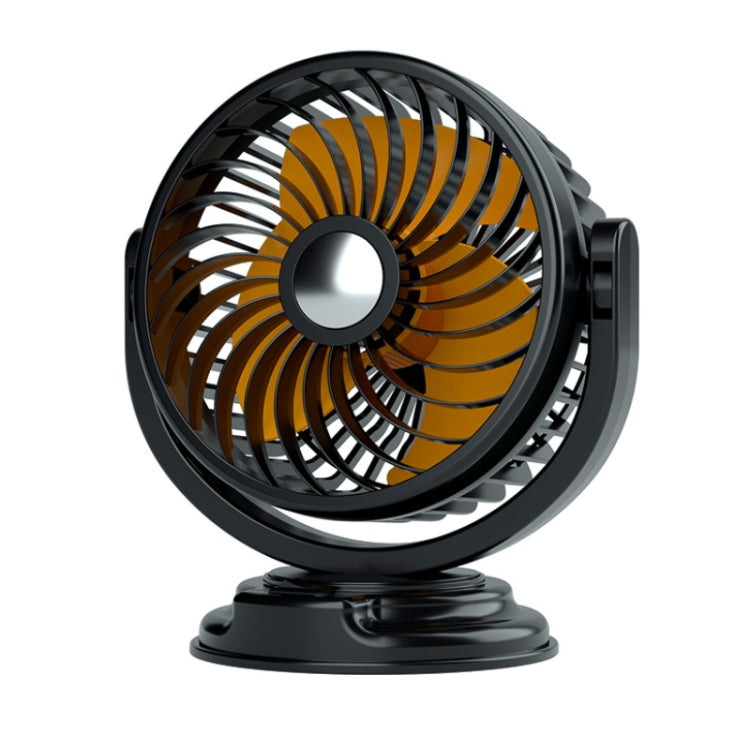 F611 Rotatable Multi-angle Air Supply Car Silent Fan(24V Cigarette Lighter) - Heating & Fans by buy2fix | Online Shopping UK | buy2fix