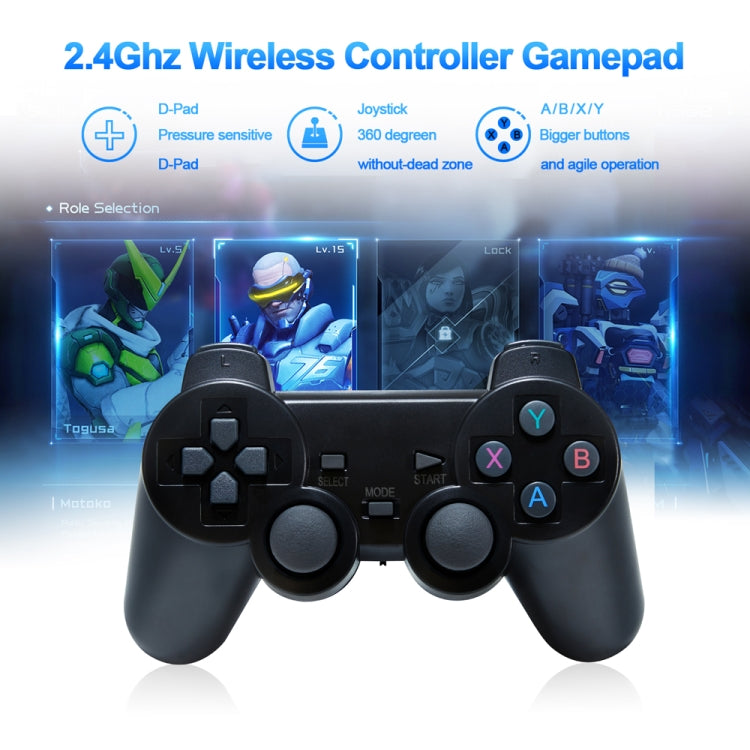 X2 GD10 Y5 2.4G Wireless 4K HD TV Game Console PSP Game Box 256G Built-in 60000+ Games - Pocket Console by buy2fix | Online Shopping UK | buy2fix