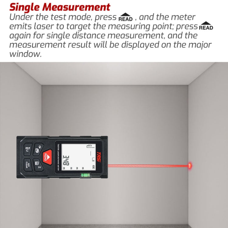 TASI TA511C 100m Laser Handheld Distance Measuring Room Infrared Measuring Instrument - Laser Rangefinder by buy2fix | Online Shopping UK | buy2fix