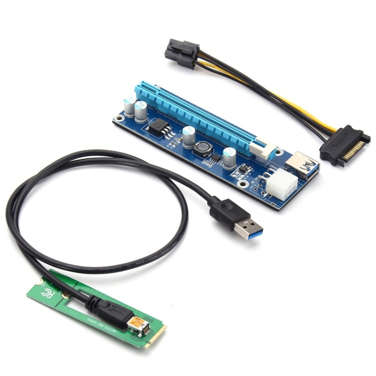 PCE164P-N03 VER006C Mini PCI-E 1X To 16X Riser For Laptop External Image Card, Spec: M2 To 6pin - Add-on Cards by buy2fix | Online Shopping UK | buy2fix