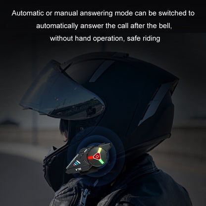 KUQIBAO Motorcycle Helmet Built-in Waterproof Bluetooth Earphone(Hard Microphone) - Motorcycle Walkie Talkie by KUQIBAO | Online Shopping UK | buy2fix