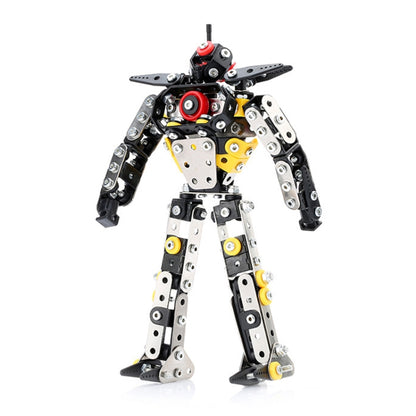 Humanoid High Difficulty Assembly Building Block Toys Handmade Assembly Robot Metal Model - Building Blocks by buy2fix | Online Shopping UK | buy2fix