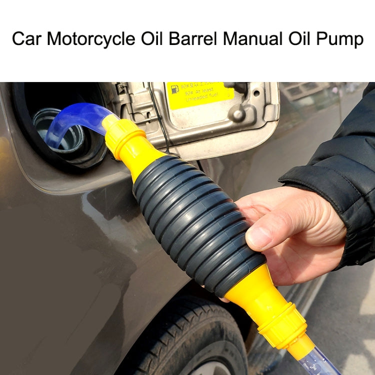 1m With Switch Car Motorcycle Oil Barrel Manual Oil Pump Self-Priming Large Flow Oil Suction - oil tank tubes & oil pumps by buy2fix | Online Shopping UK | buy2fix