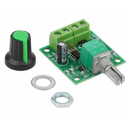 2pcs 1.8V/3V/5V/6V/12V 2A PWM DC Motor Governor Switch(1803BK) - Modules Expansions Accessories by buy2fix | Online Shopping UK | buy2fix