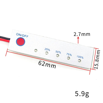 Lithium Battery Power Display Board Iron Phosphate Indicator Board, Specification: 2S 8.4V Lithium Battery - Other Accessories by buy2fix | Online Shopping UK | buy2fix